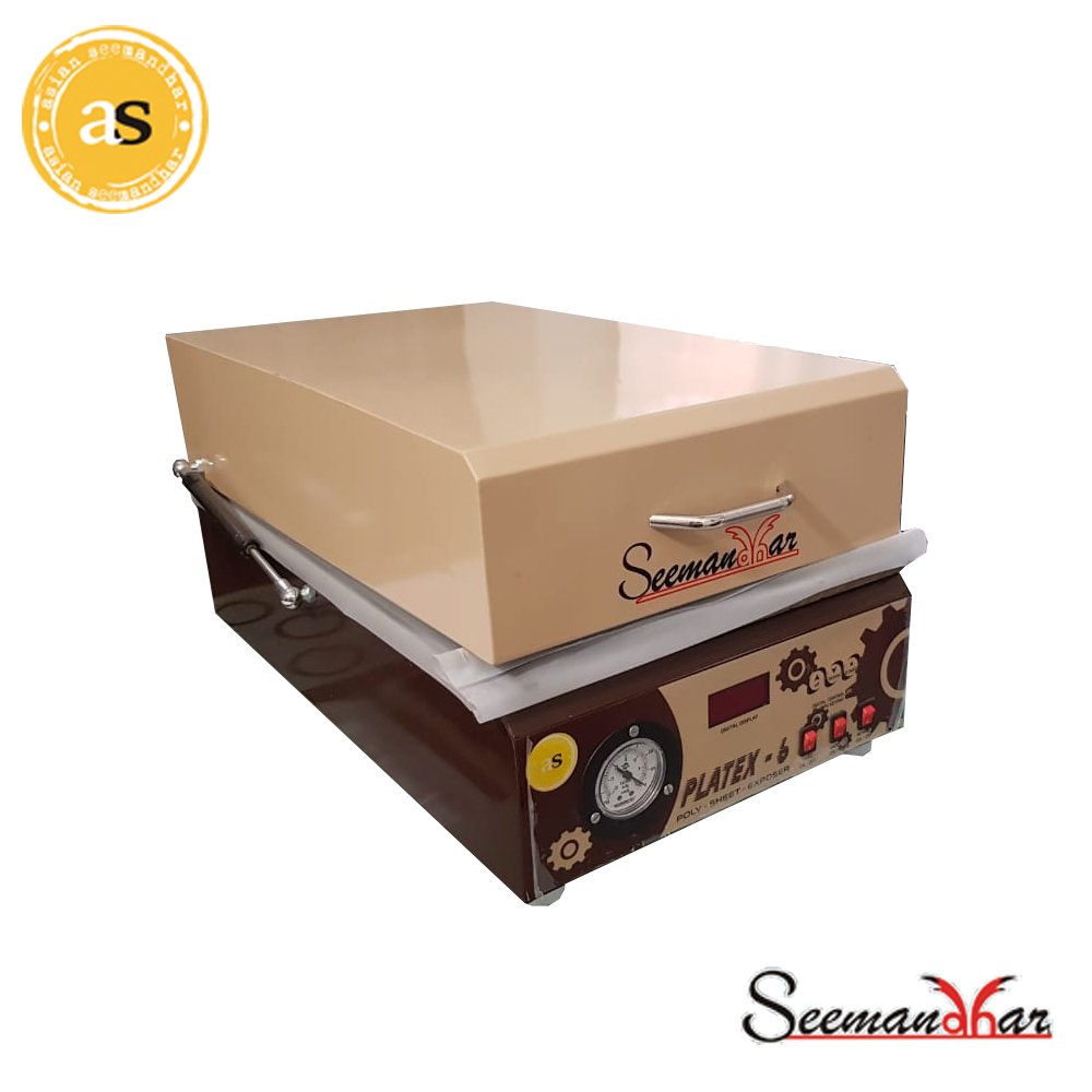 Sheet Polymer Stamp Making Machine