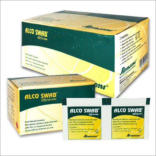 Alcohol Swabs Usage: Hospital