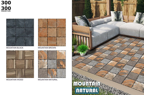 मल्टी कलर डिजिटल पार्किंग टाइल्स