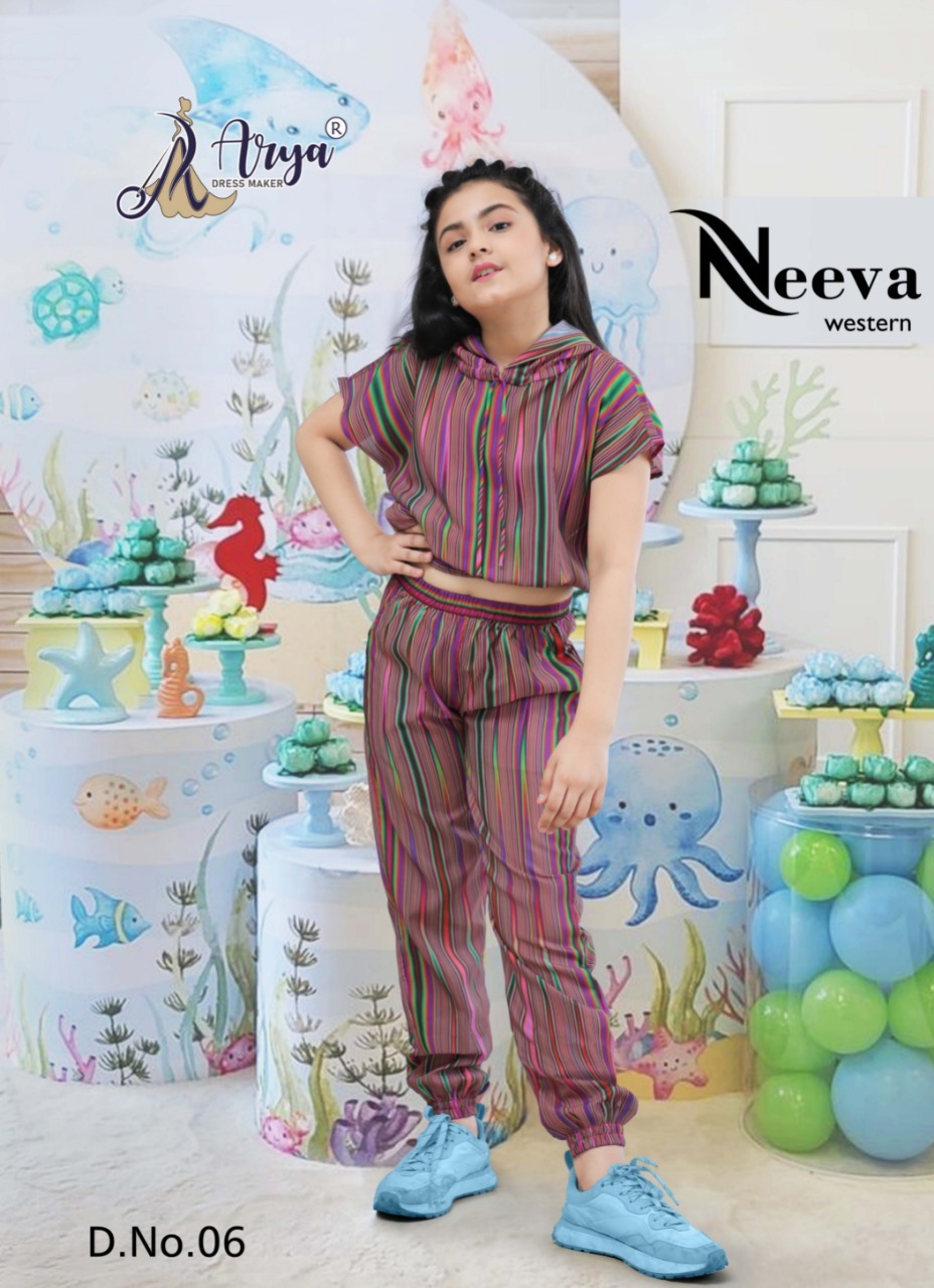 Multicolour Kids Top Pent