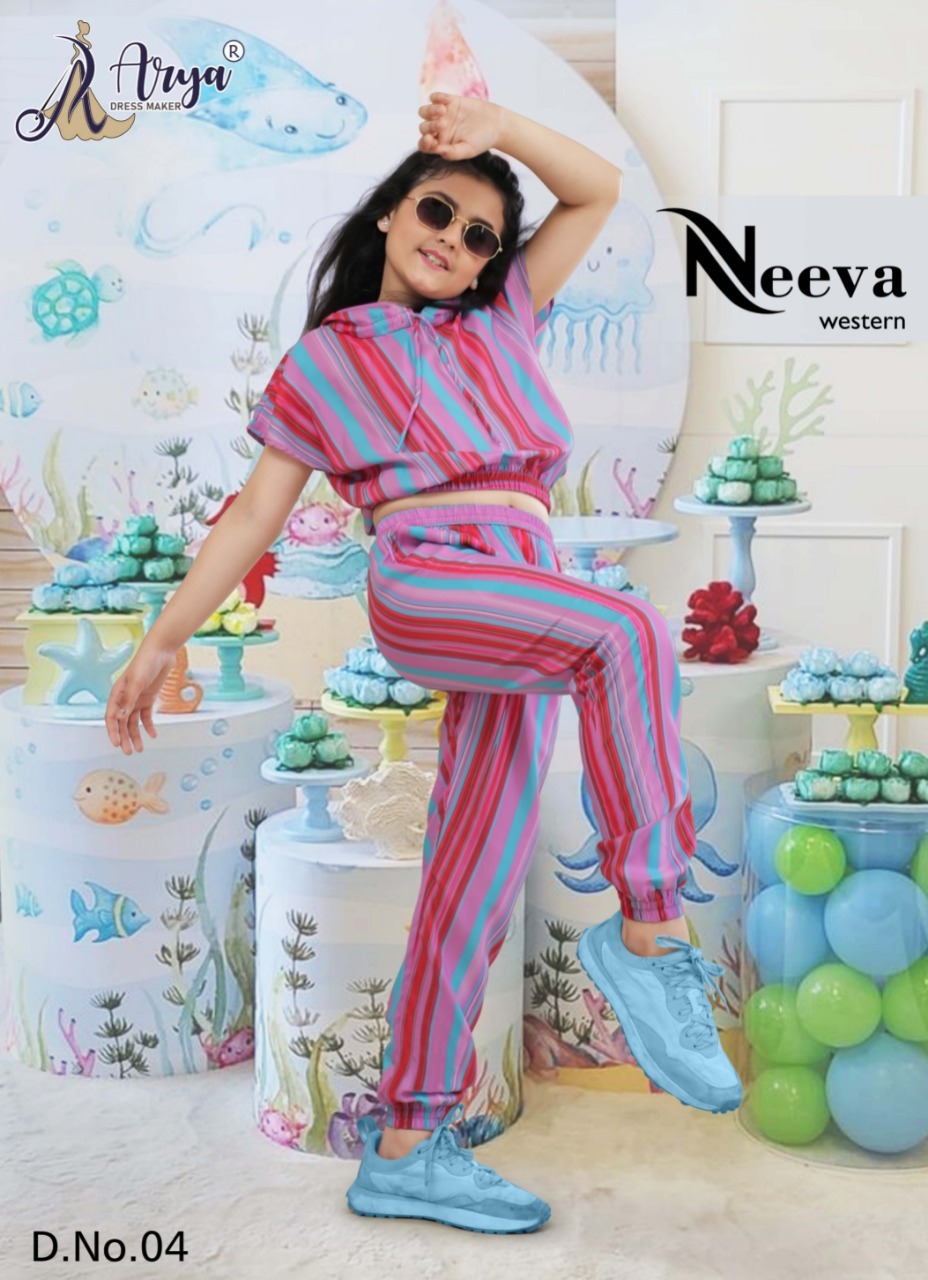 Multicolour Kids Top Pent