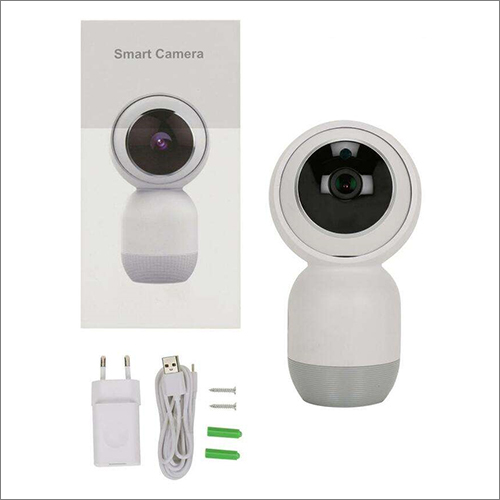 Tuya Smart Wifi Camera - Dome Style, Weather Proof, White | Ideal for Hotels, Indoor Surveillance, and Restaurants