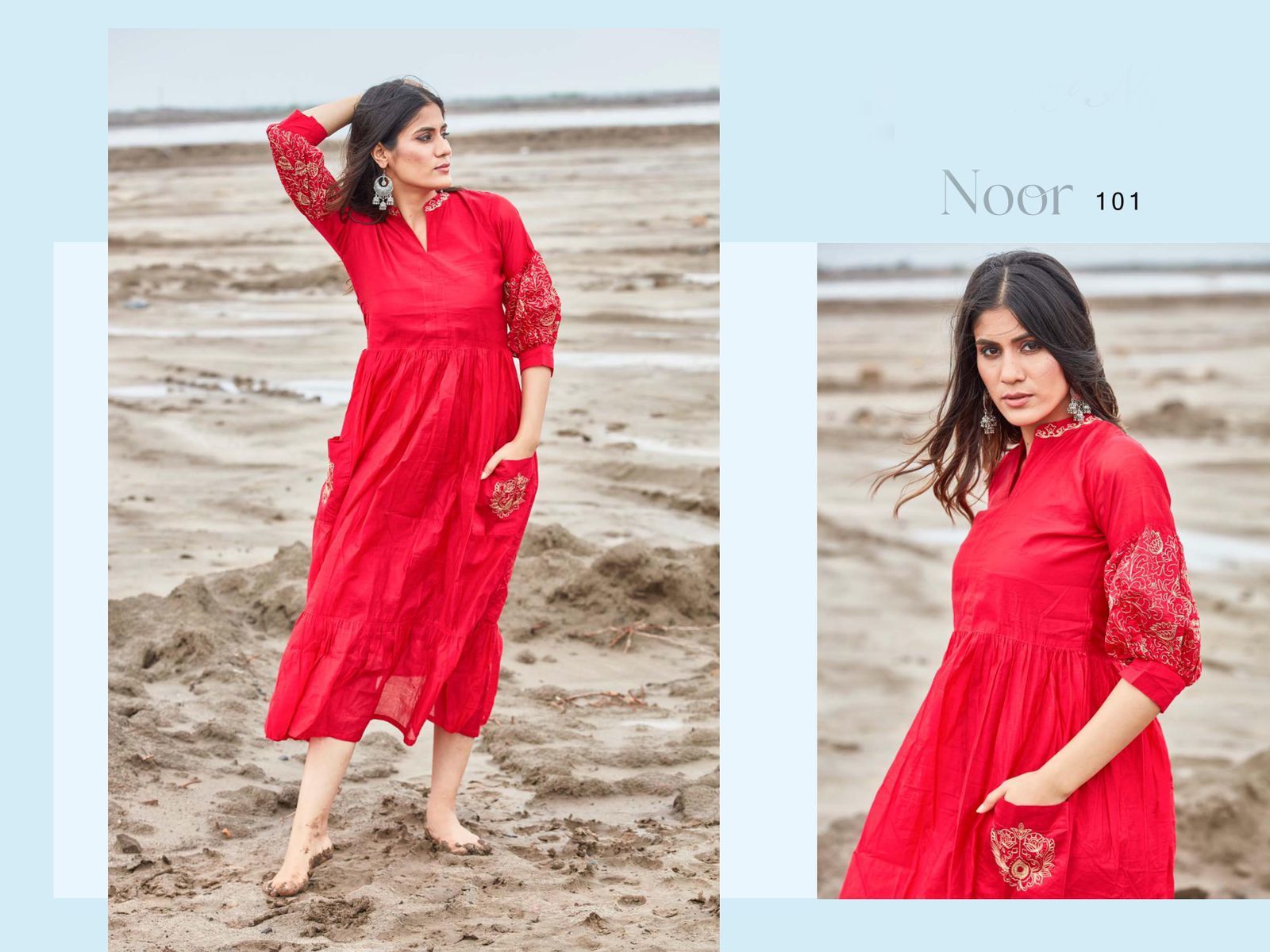 Calendar Vol 3 Rayon Center Cut Printed Kurtis Collection