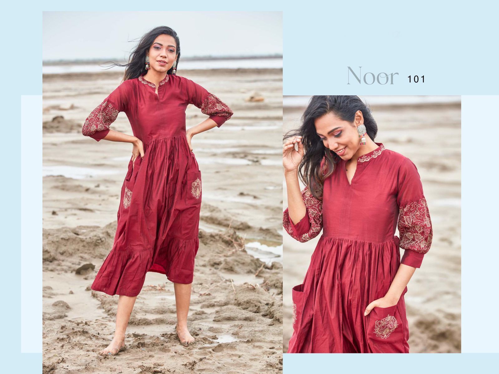 Calendar Vol 3 Rayon Center Cut Printed Kurtis Collection