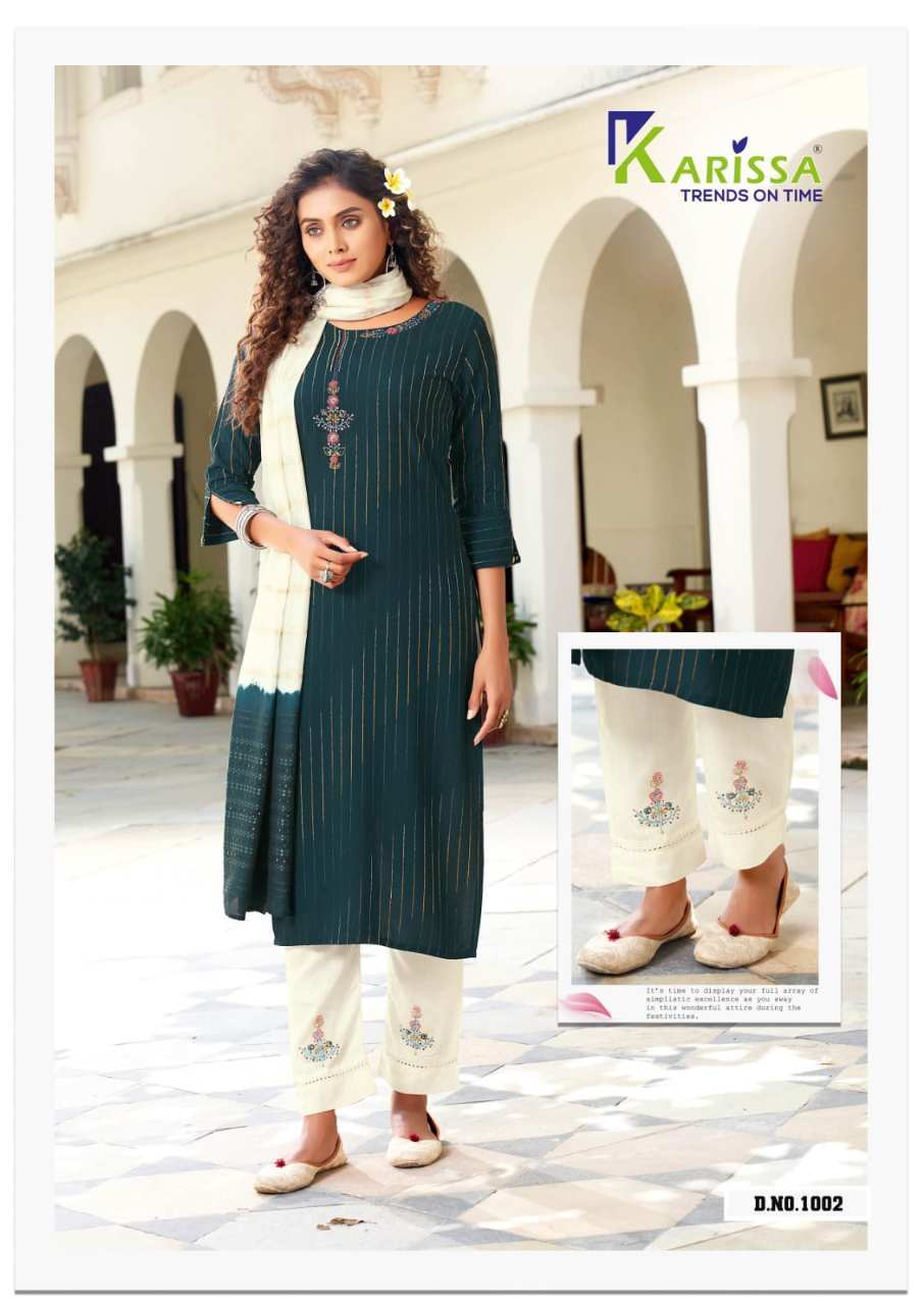 Aarohi Designer Rayon Kurti With Pant Catalogue