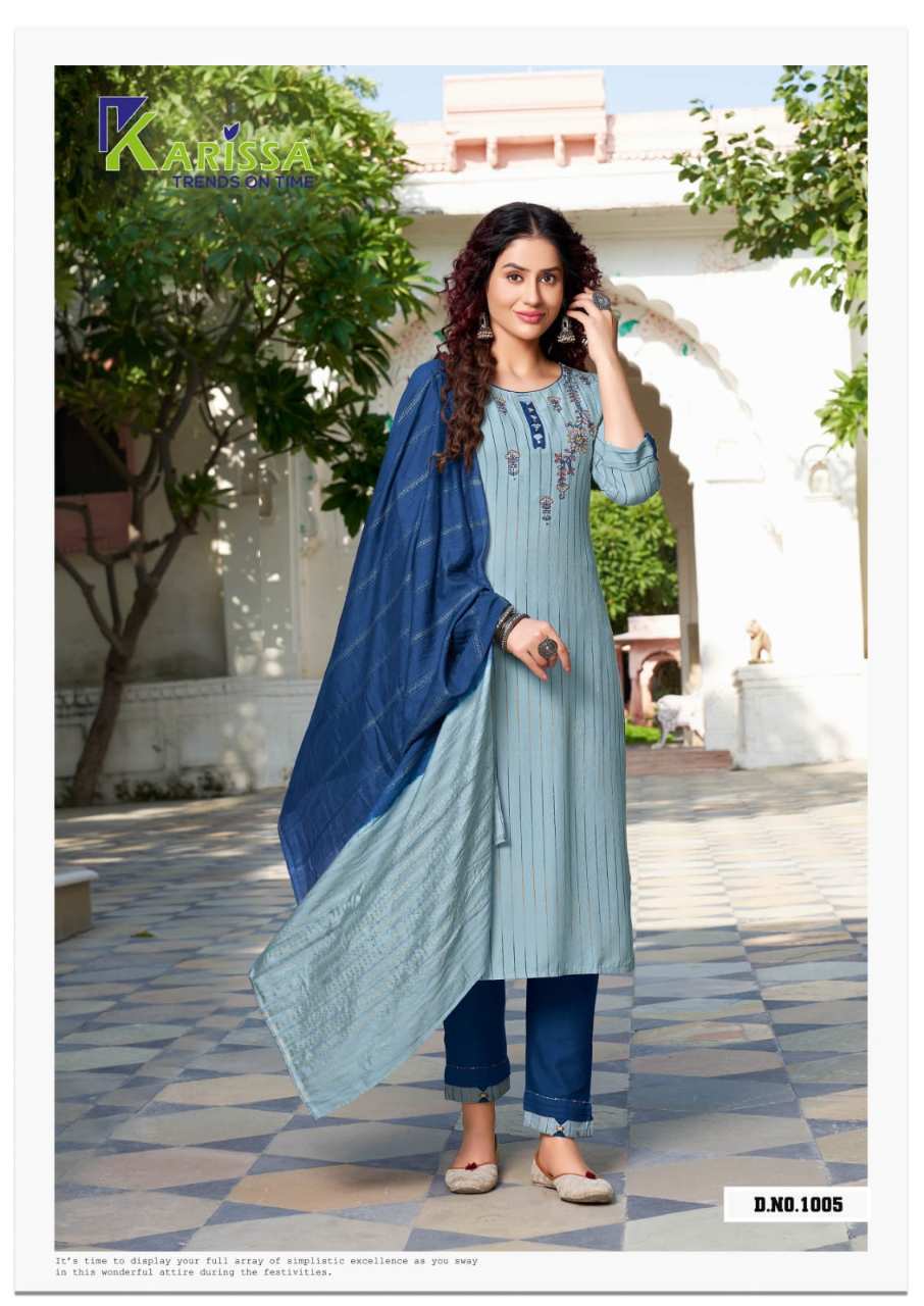 Aarohi Designer Rayon Kurti With Pant Catalogue