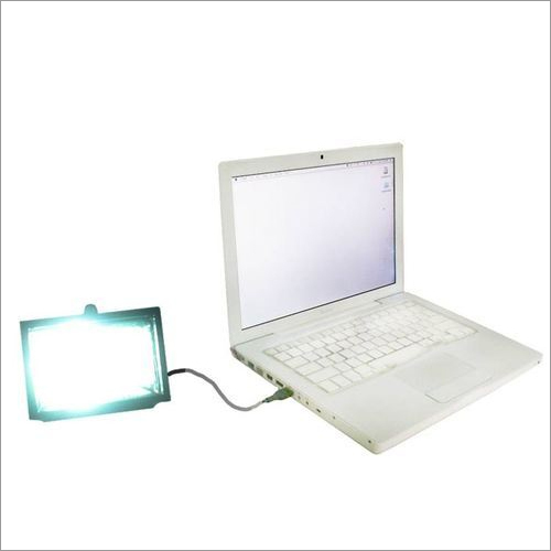 White Solar Laptop Charger
