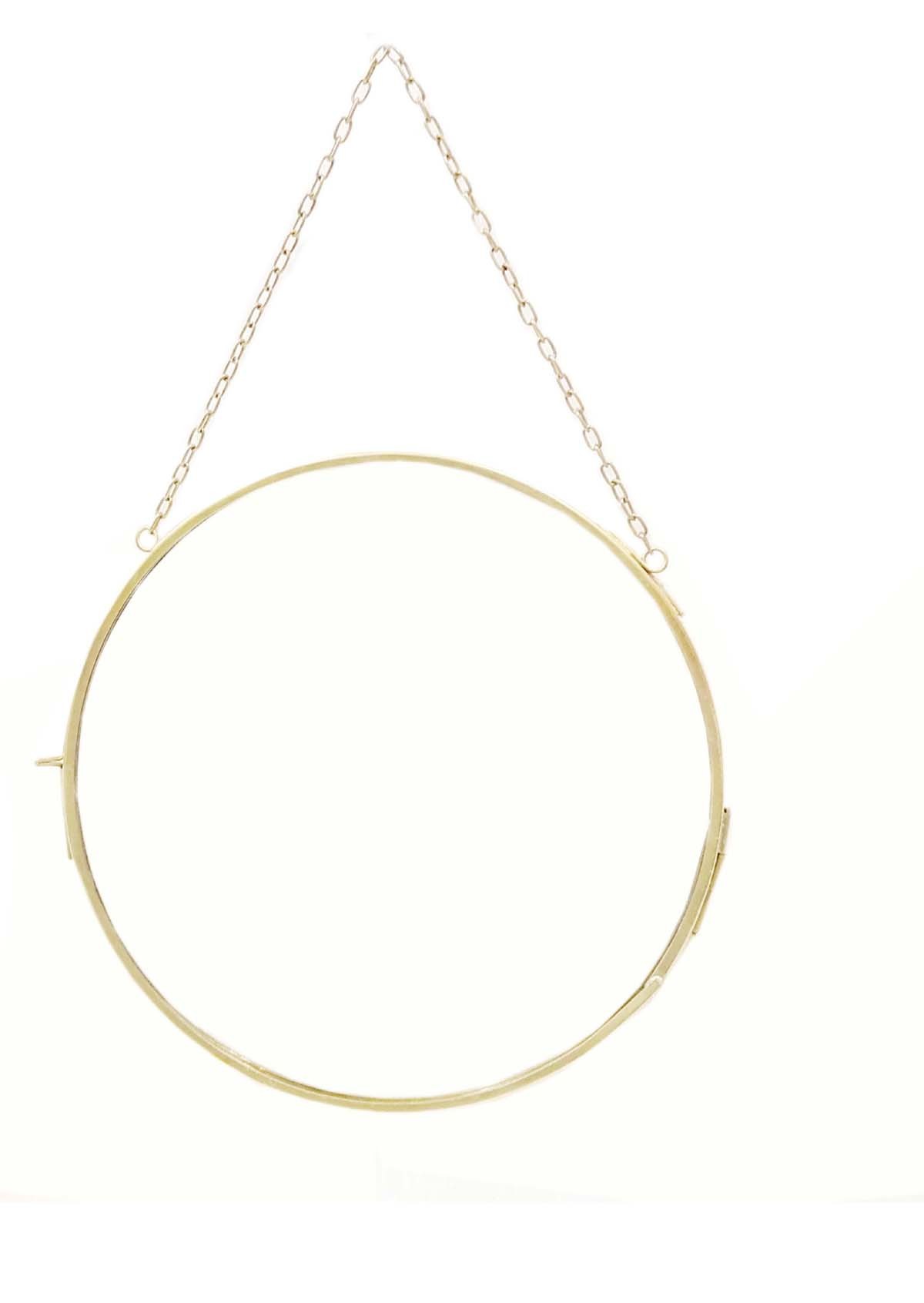 Gold Round Photo Frame