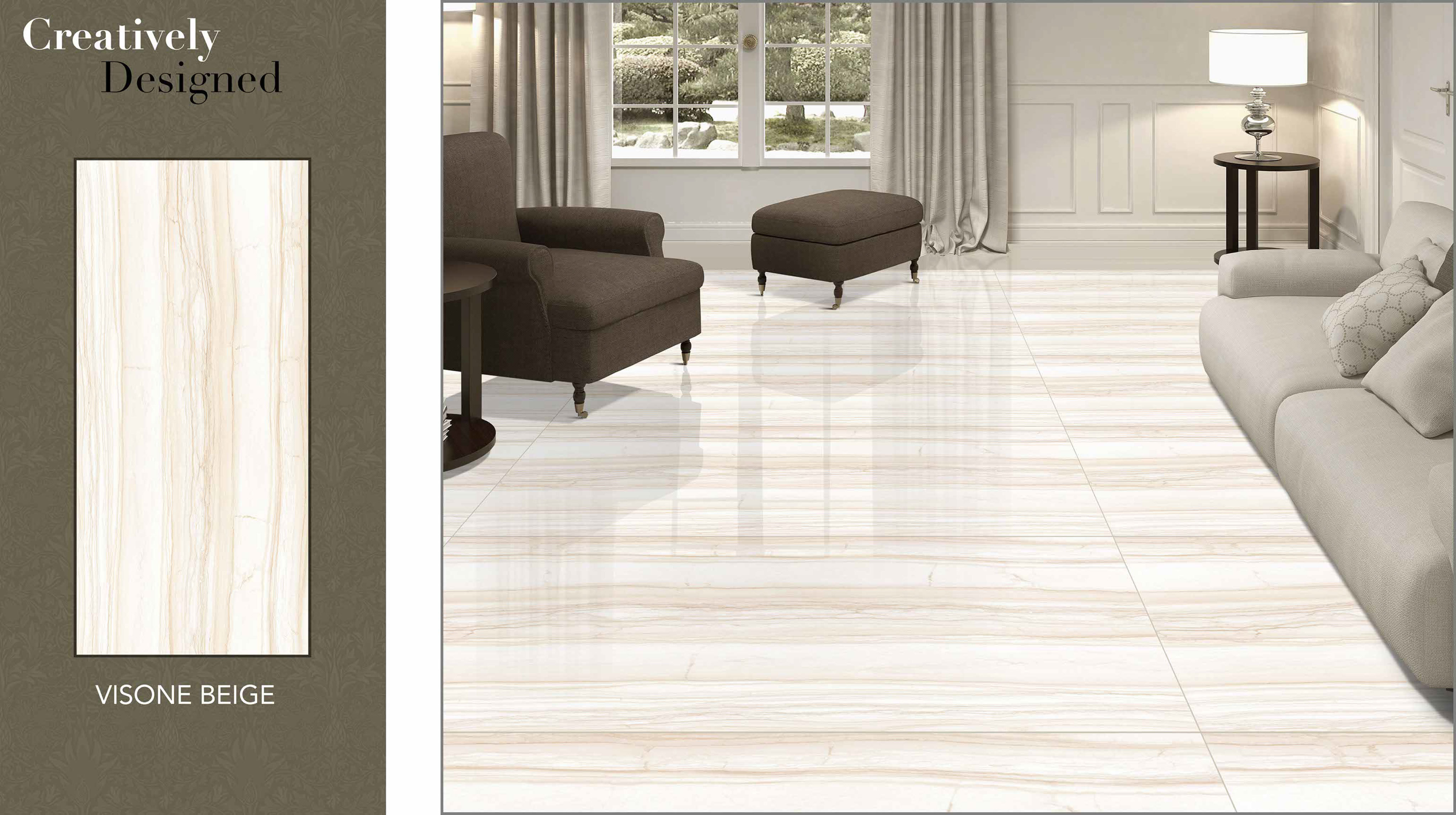 600x1200 Vitrified - Application: Floor Tiles