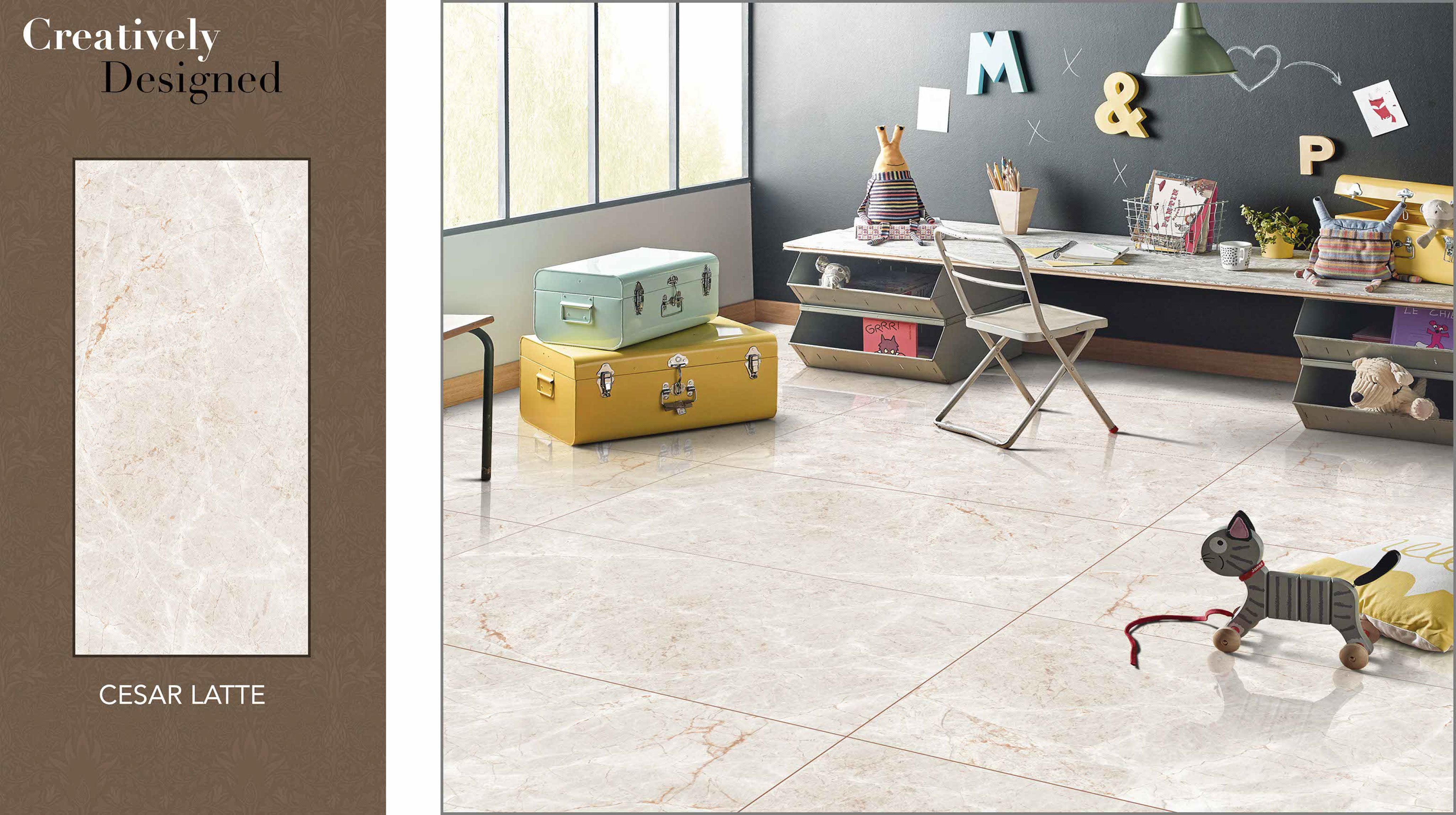 600x1200 Vitrified - Application: Floor Tiles