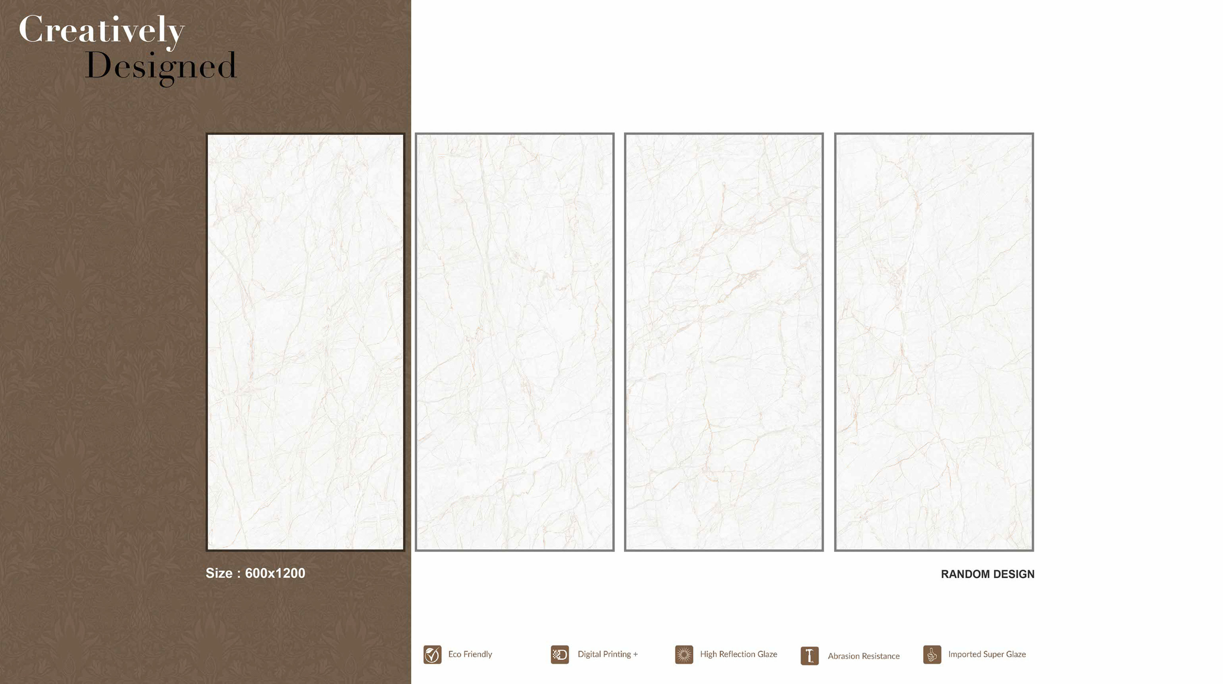 600x1200 Vitrified - Application: Floor Tiles