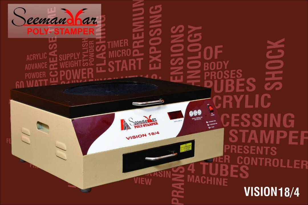 Semi Automatic Seal Stamp Making Machine