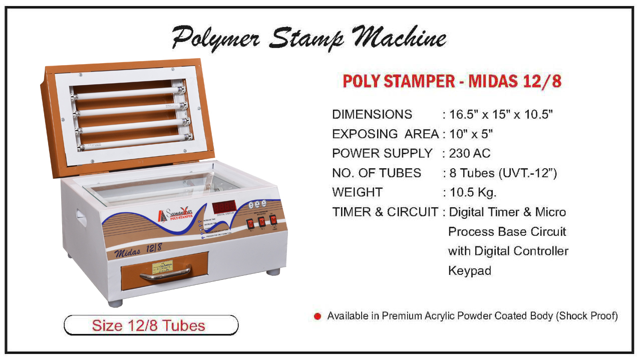 Computerized Stamp Machine Dimension(l*w*h): 16.5x15x10.5 Inch (In)