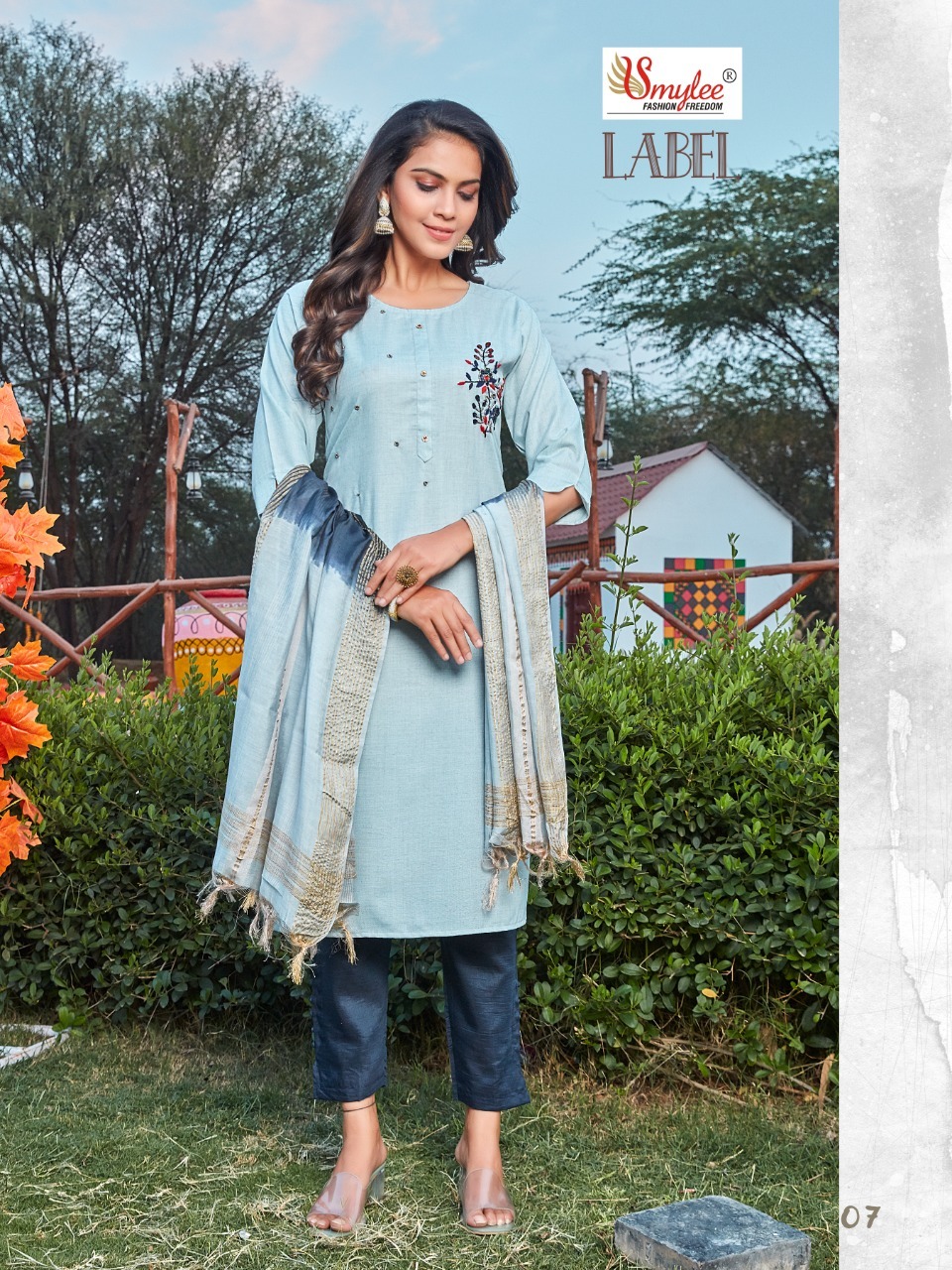 Kurti - Other Fabric, Customized Size | Breathable, Washable, Printed Design, Full Sleeves, All Season Formal Wear For Ladies