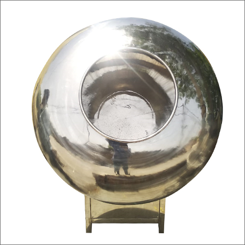 Stainless Steel Masala Coating Handa - 1500 mm Width, 300 kg Weight | High Speed, Low Energy Consumption, Electric Drive