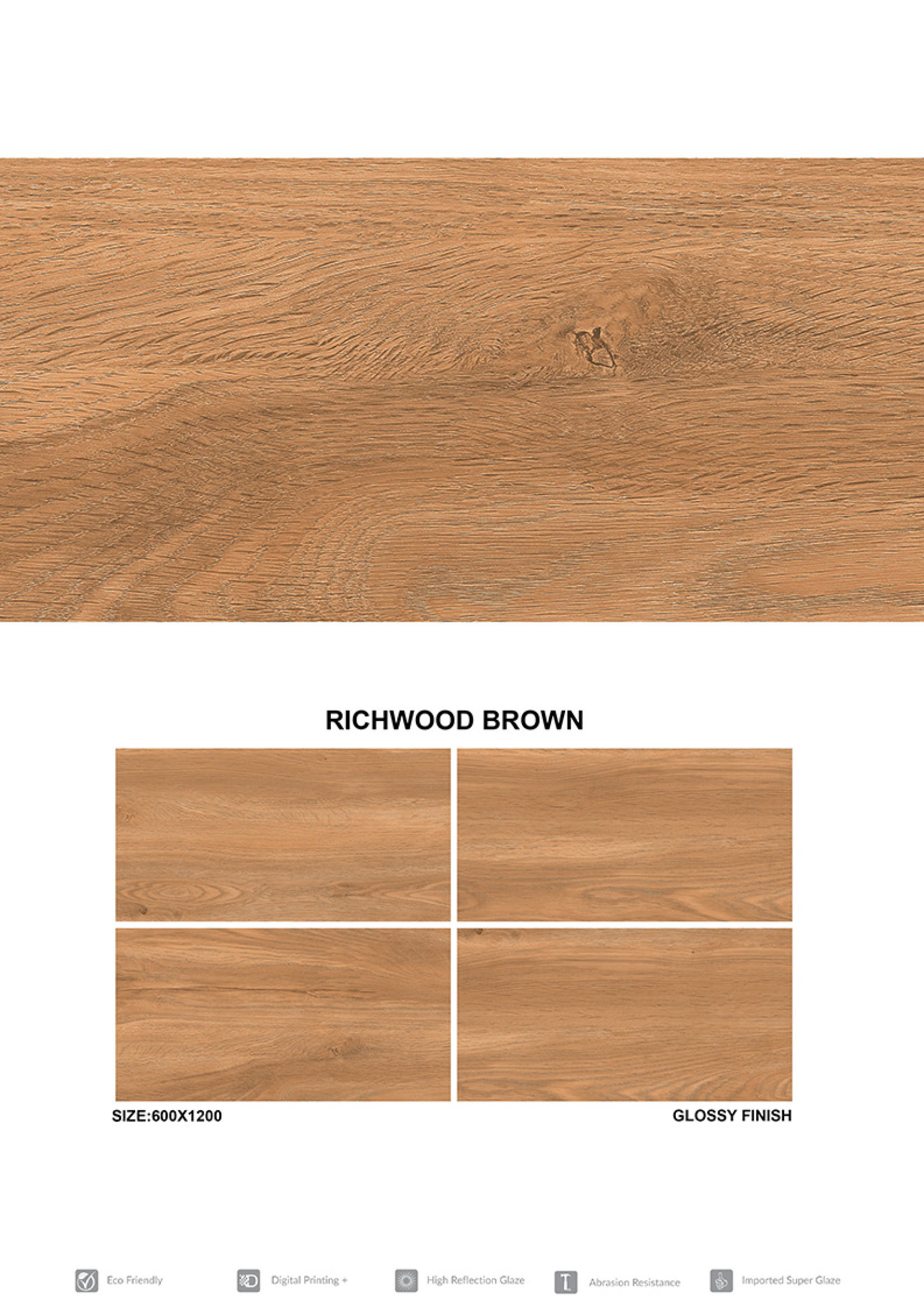 Wooden Serise 2 Application: Floor Tiles