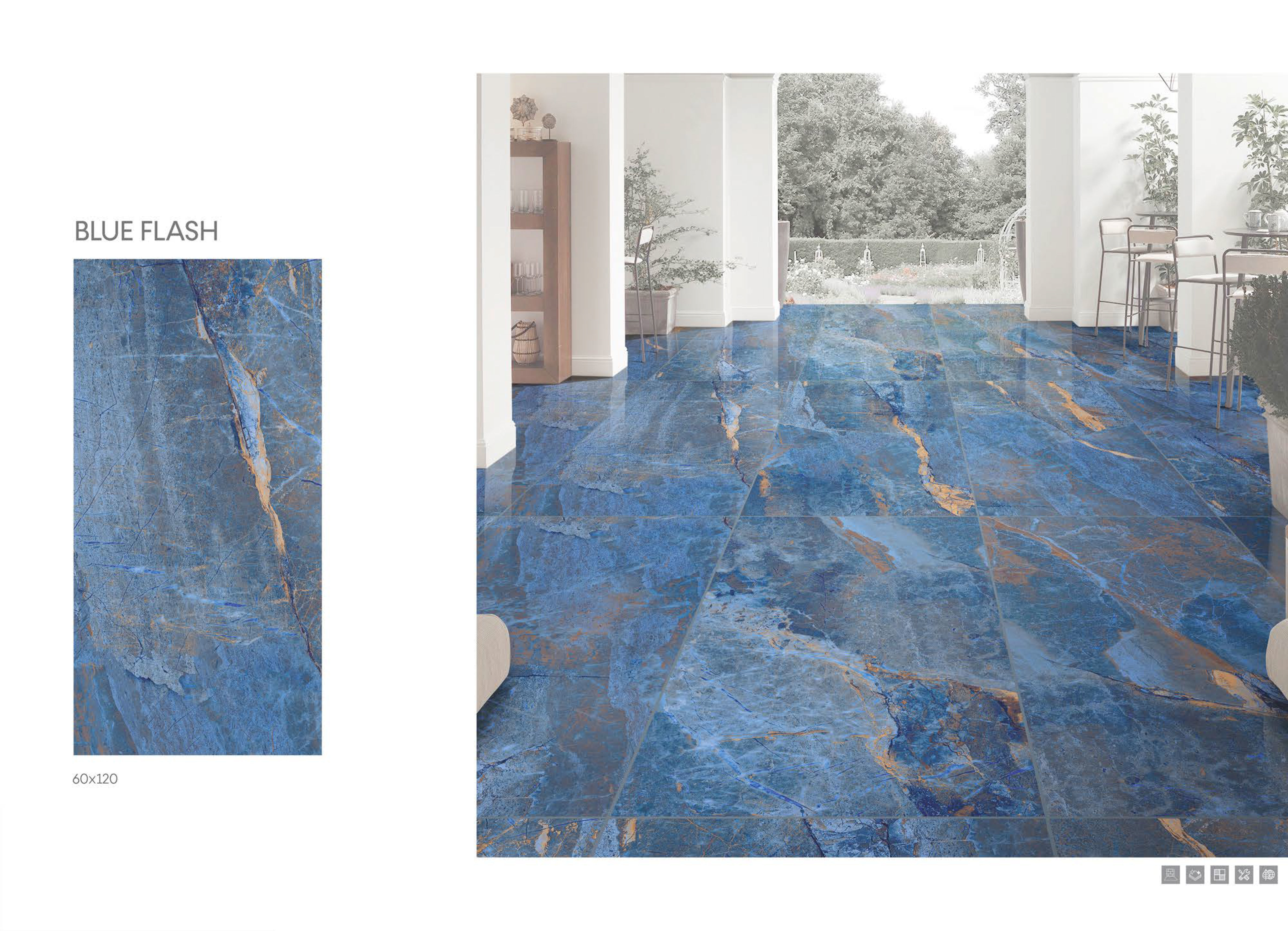 Hi Glossy Serise Application: Floor Tiles