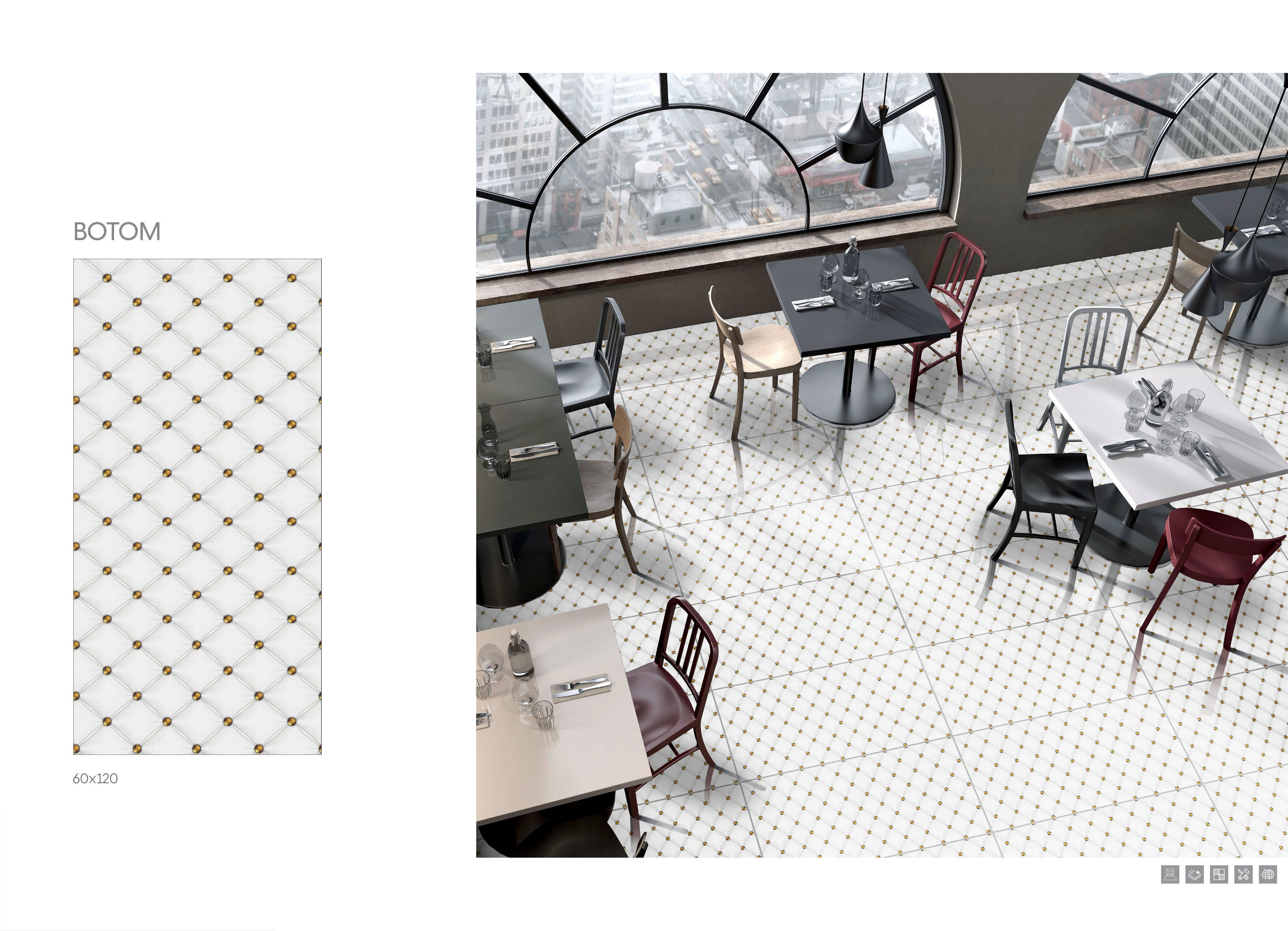 Millennia 3d Series - Application: Floor Tiles