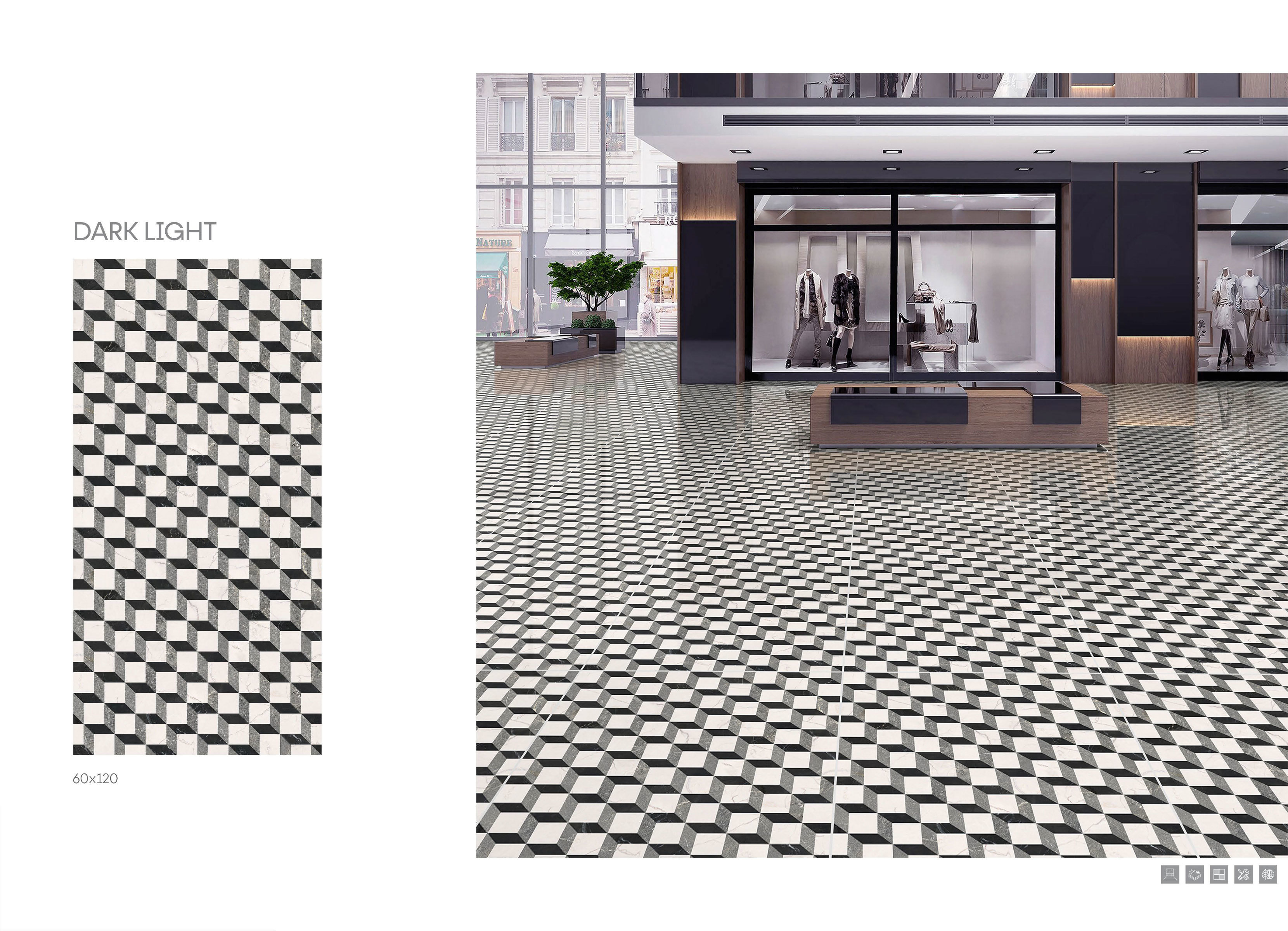 Millennia 3d Series - Application: Floor Tiles