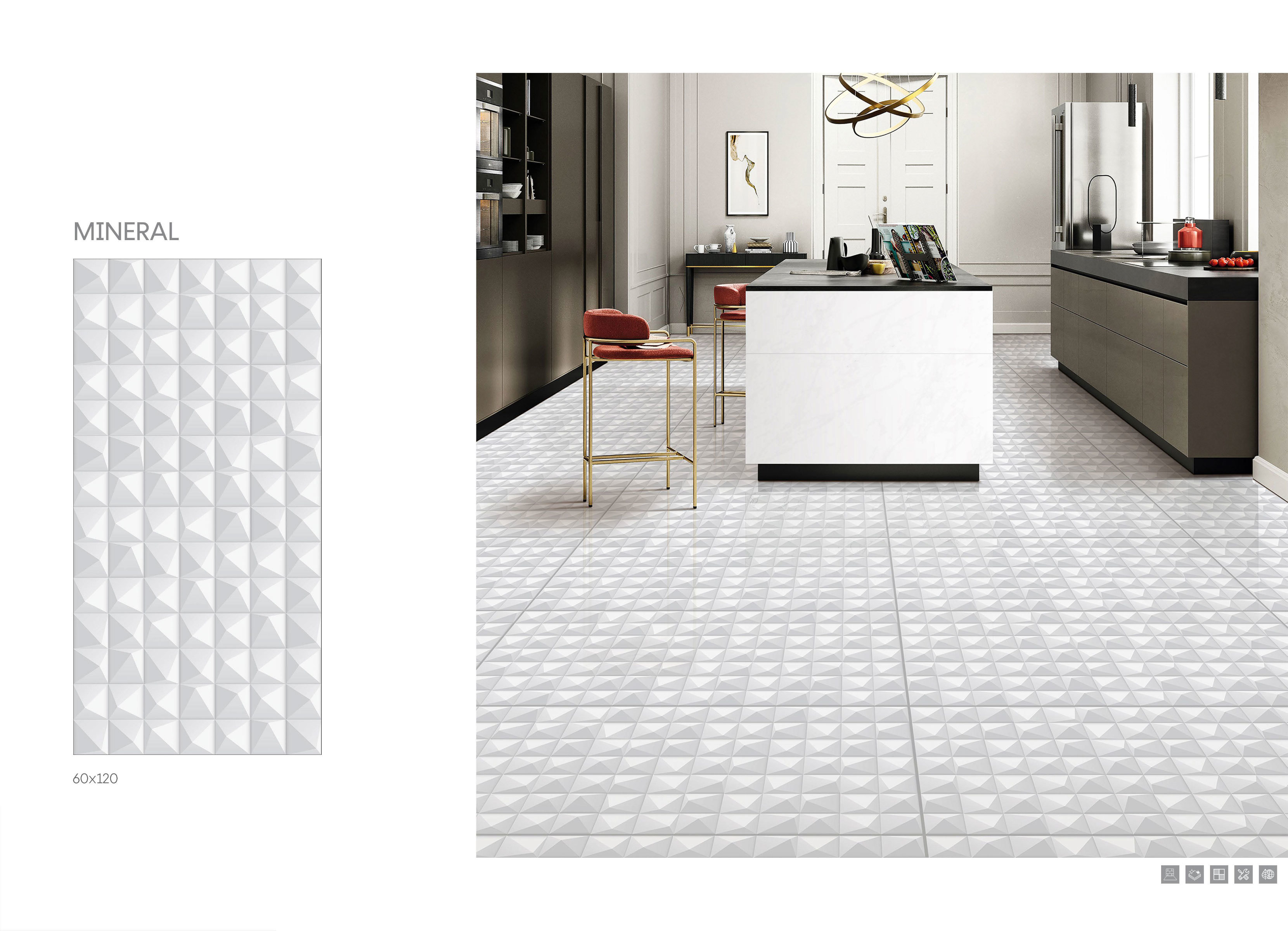 Millennia 3d Series - Application: Floor Tiles