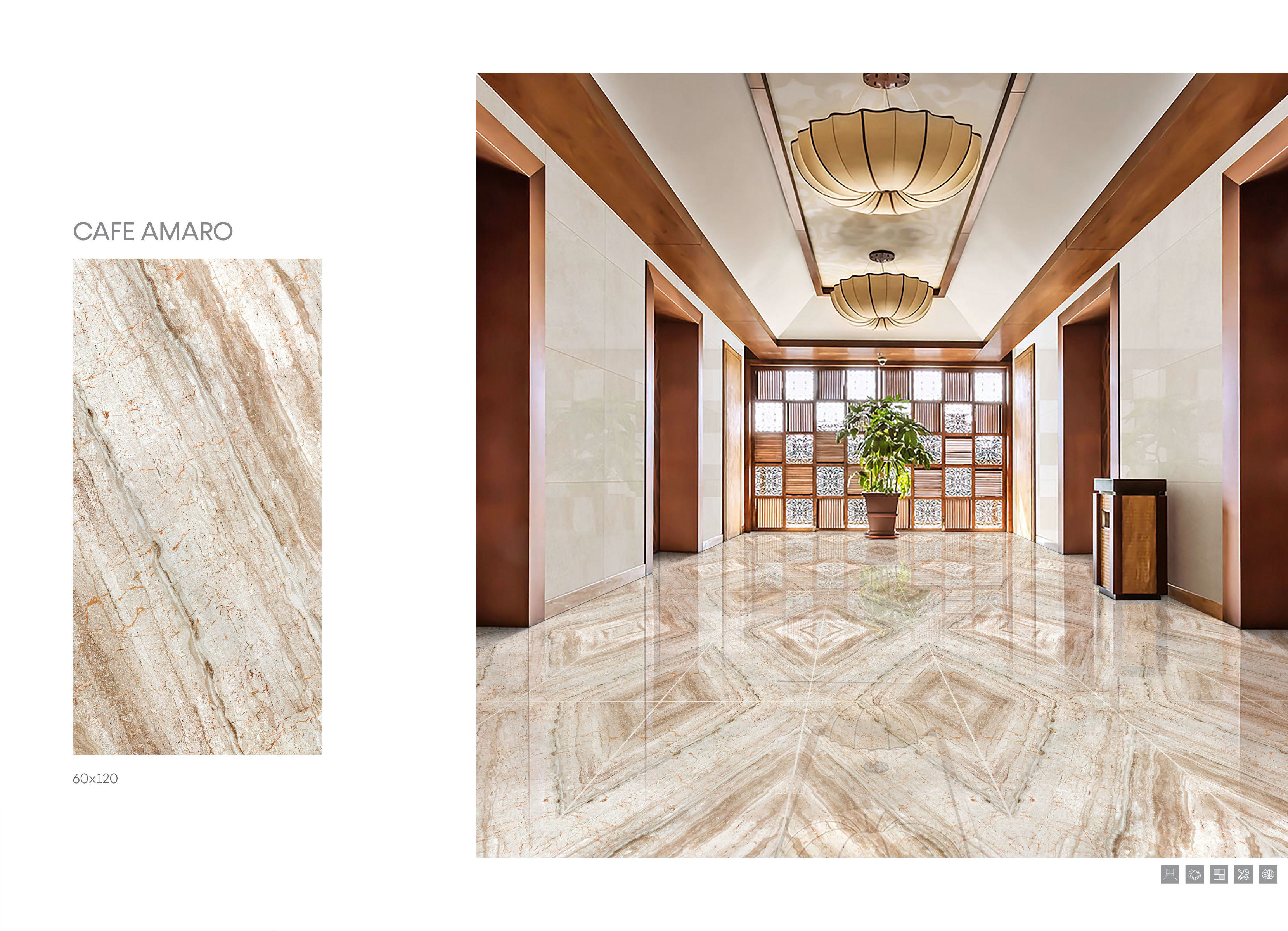 Marvellous Series 2 - 600x1200mm Vitrified Tiles, Glossy & Matt Finish, Multi-color Options, Acid-resistant, Premium Quality, 9mm Thickness