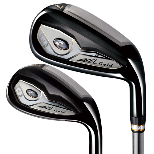 Brown High Repulsion Model - Axel Gold Premium5 Iron Set at