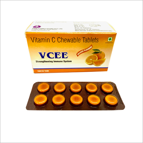 Vitamin C Chewable Tablets Dry Place