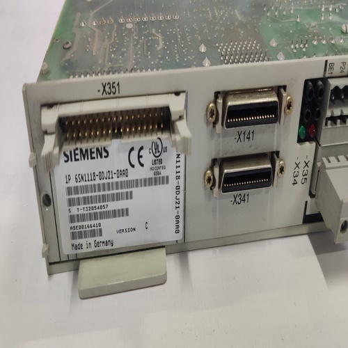 Siemens 6sn1118-0dj21-0aa0 Simodrive Performance Control Module 1 Axis Refurb