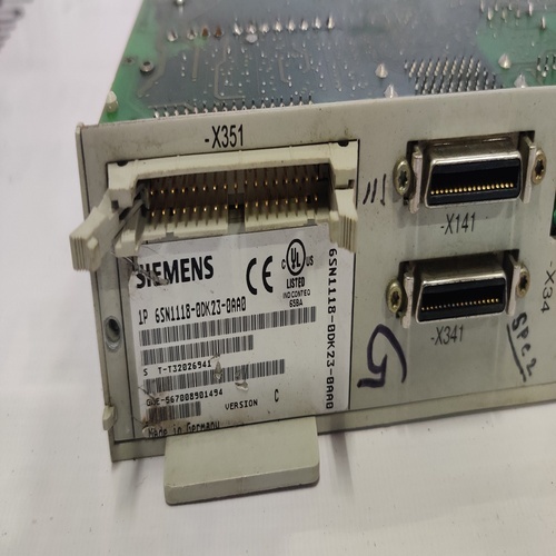 Siemens 6sn1118-0dk23-0aa0 Simodrive 611-d Digital High Performance Control Plug-in Unit