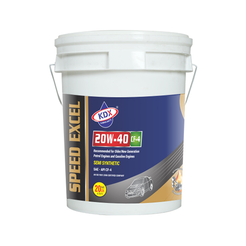 10 Ltr Speed Excel 20w40 Cf-4 Semi Synthetic Car Engine Oil Multi Grade Oil Tractor Oil Application: Automotive
