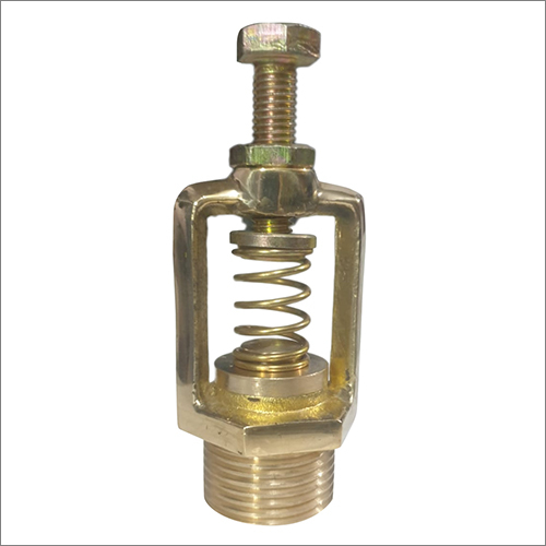 Relief Valve - 1 Inch Size | High Pressure, Golden Finish
