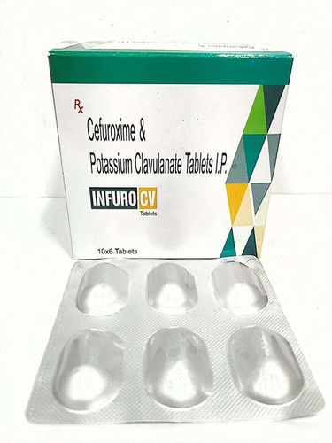 Cefuroxime And Clavulanate Pottassium 125 mg Tablets