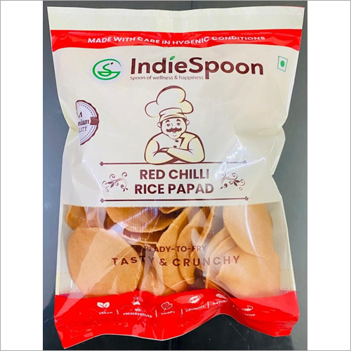 Red Chilli Rice Papad