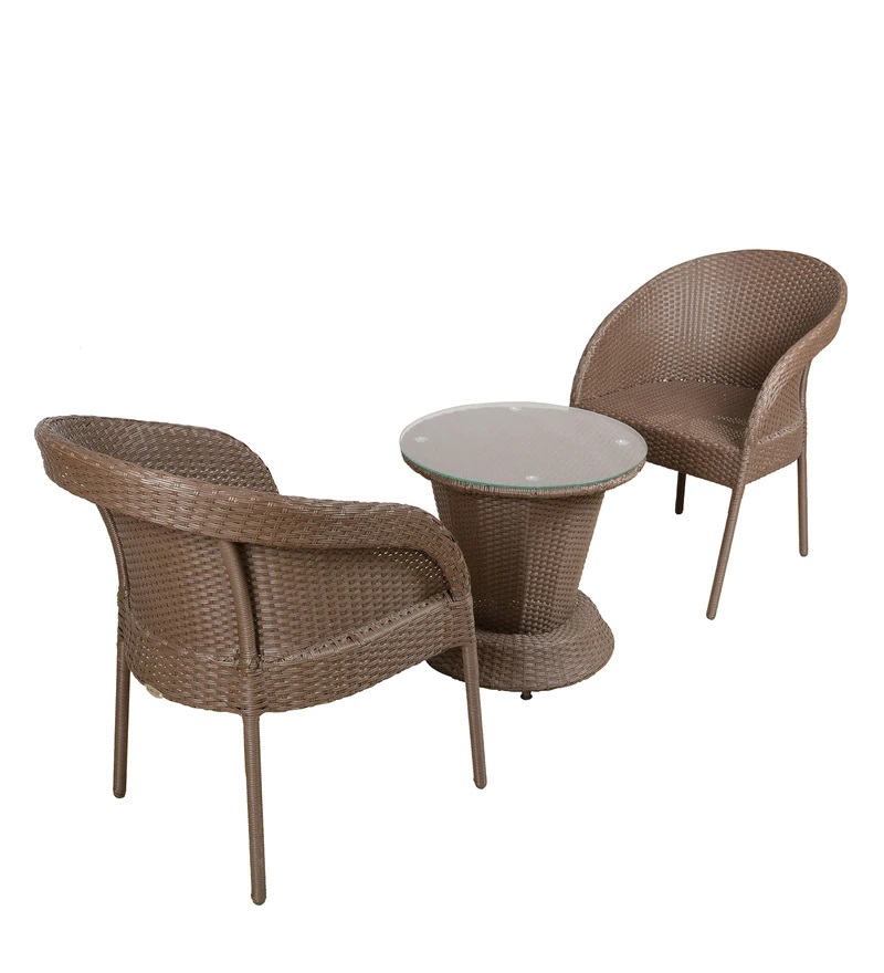 Table Chair Set (Brown) No Assembly Required