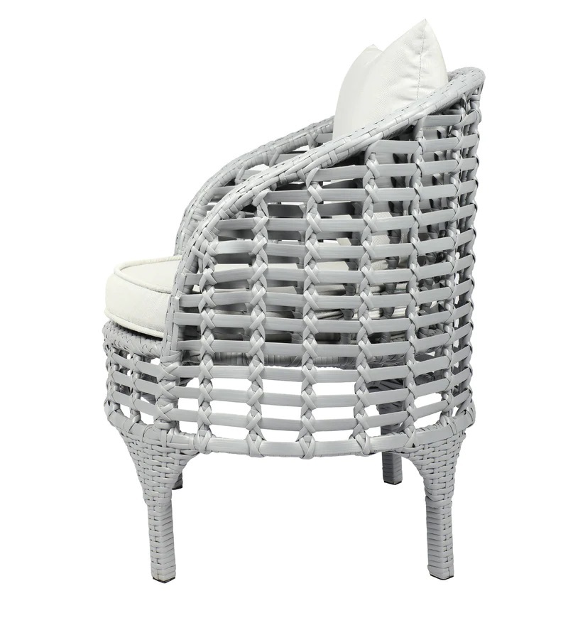 Table Chair Set (Grey) No Assembly Required