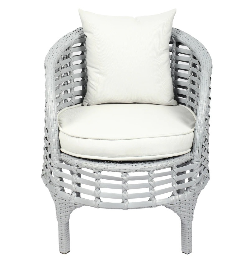 Table Chair Set (Grey) No Assembly Required