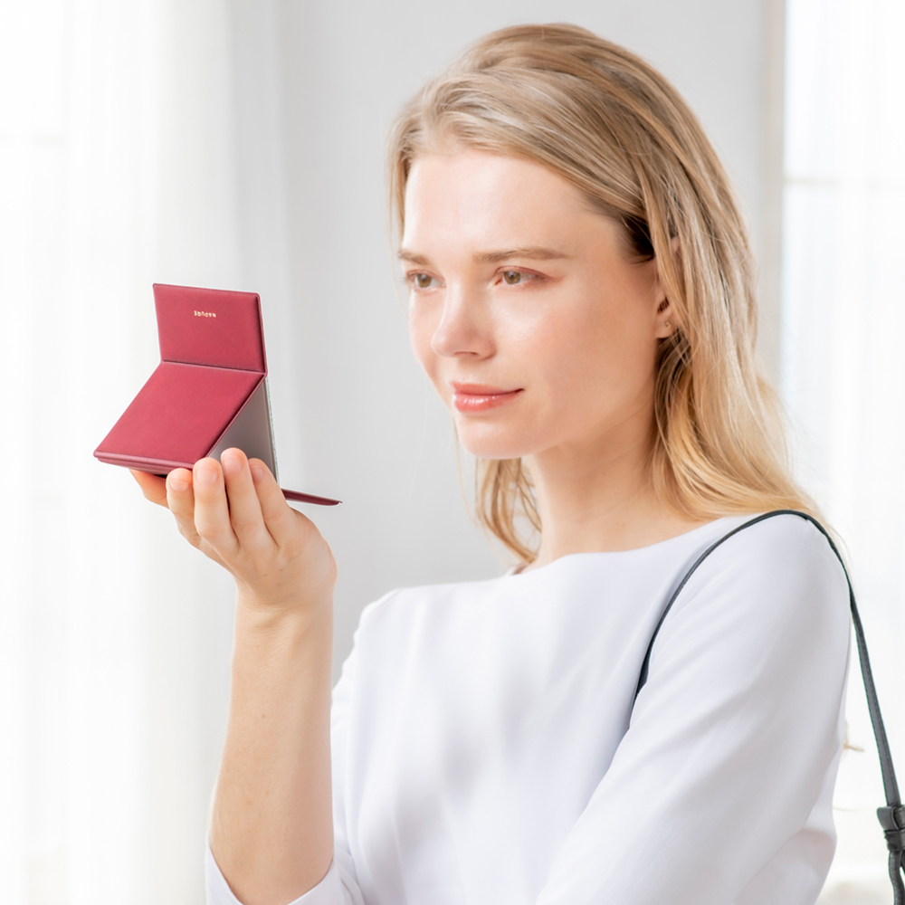 Compact Folding Mirror S Bordeaux