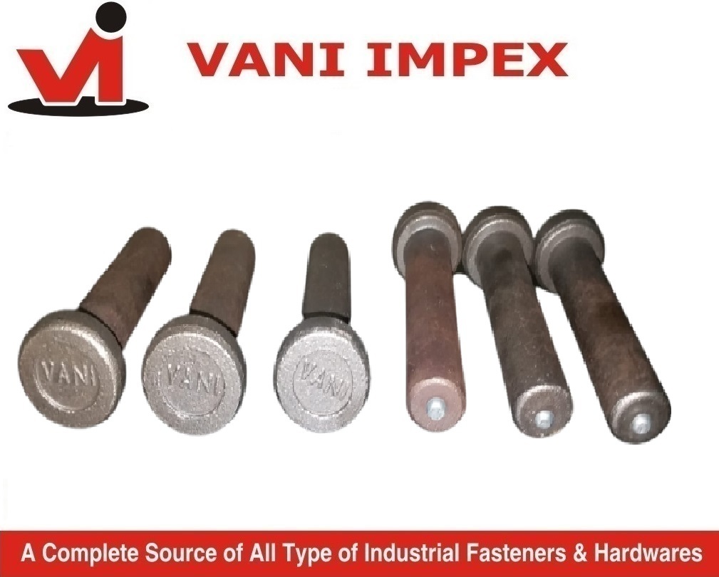 Shear Stud - Mild Steel M16 To M25, Black | 100 Pack, High Production Capacity, Efficient Delivery, Durable Material