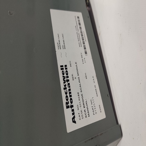 Allen Bradley Sd3k-sclr600 Scr Bridge Scaling Module - High-performance Scr Module , Ideal For Industrial Applications And Process Control