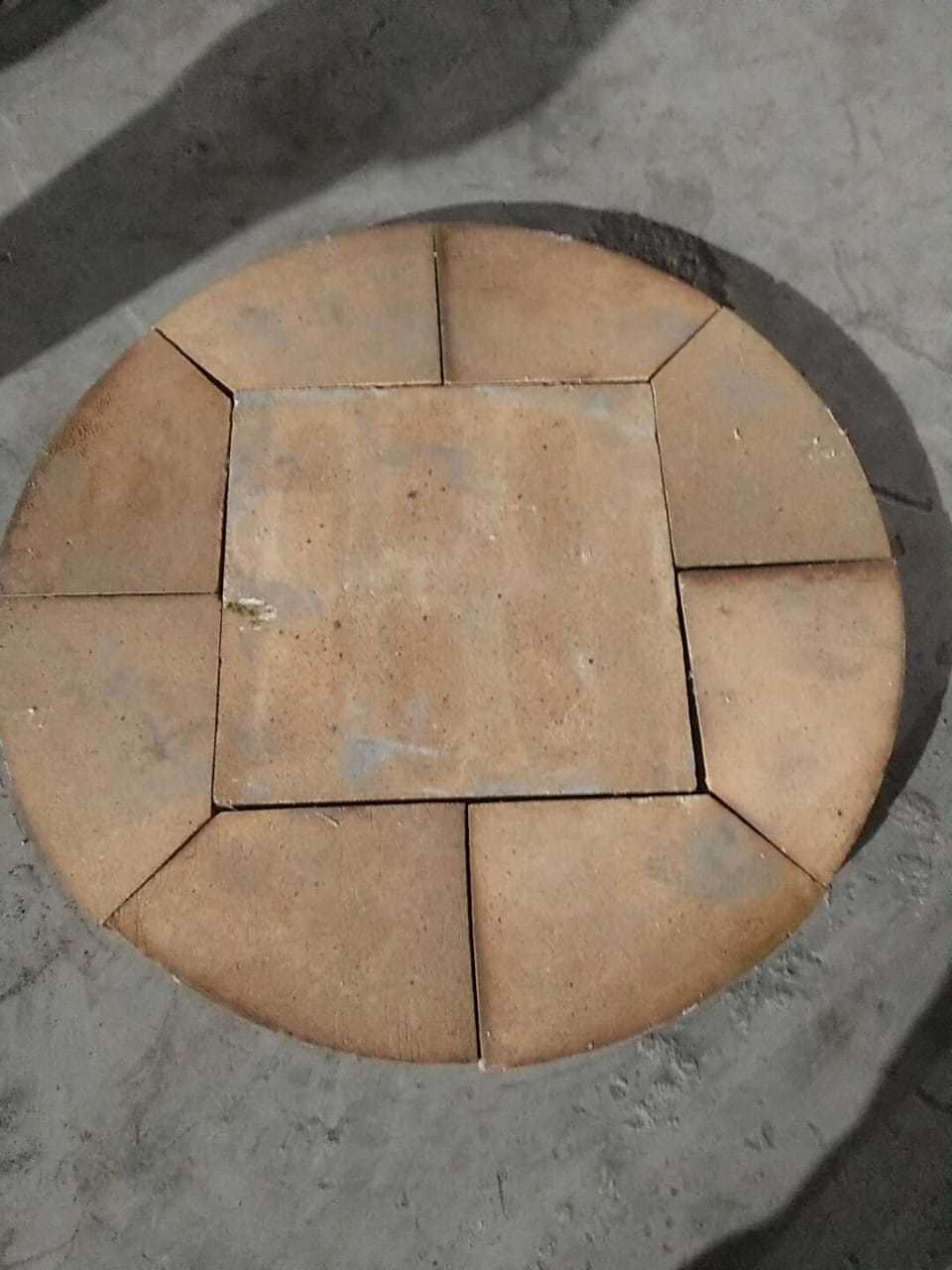 Refractory Fire Clay Bricks - High Density, Rectangular Shape, Tan Color | Excellent Resistance To Spalling, Low Porosity And High Refractoriness For Cement Plants