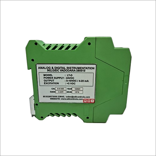 Green 24 Vdc Load Cell Amplifier Transmitter
