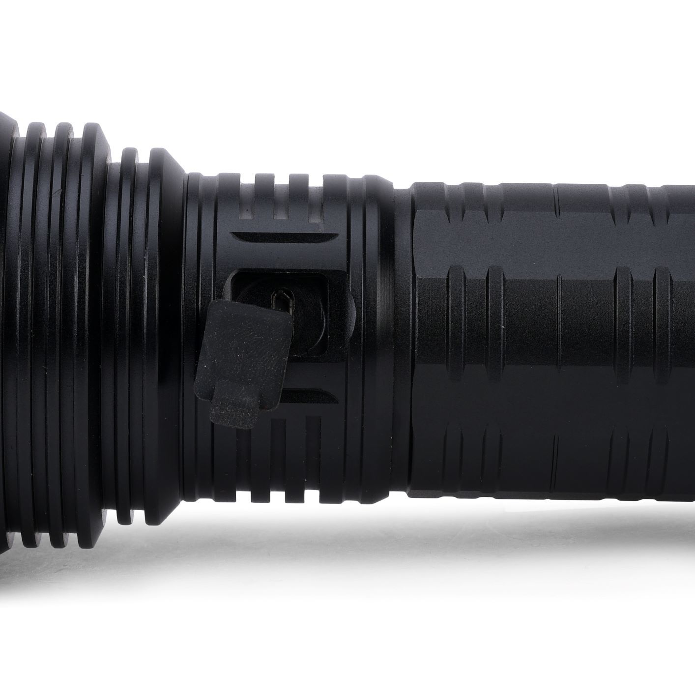 Black Fos Led Search Light 25w - Range 1.5 Km. - With 15 Ah Lithium Battery