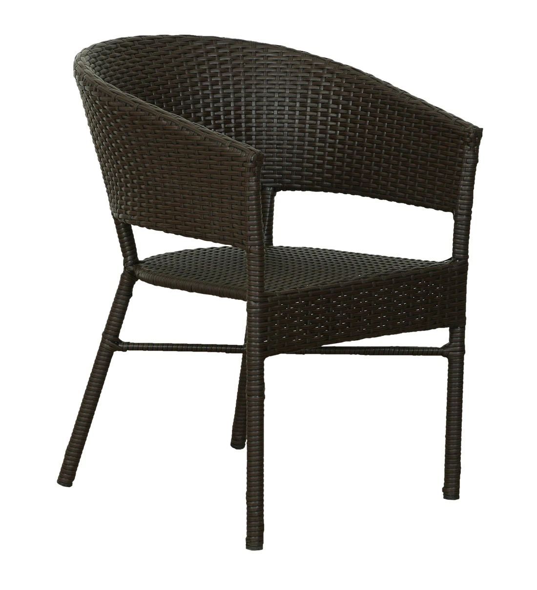 Table Chair Set ( Dark Brown) No Assembly Required