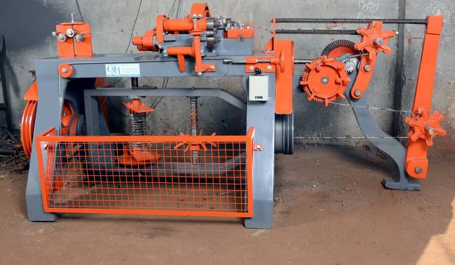 High Efficiency Barbed Wire Making Machine