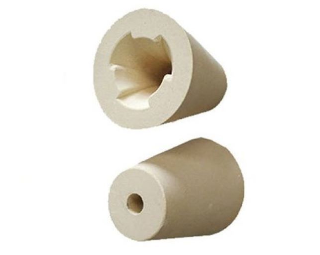 Tundish Nozzle - Alumina, Conical Shape, Customizable Design | High Temperature Rating, Smooth Finish, Steelmaking Application