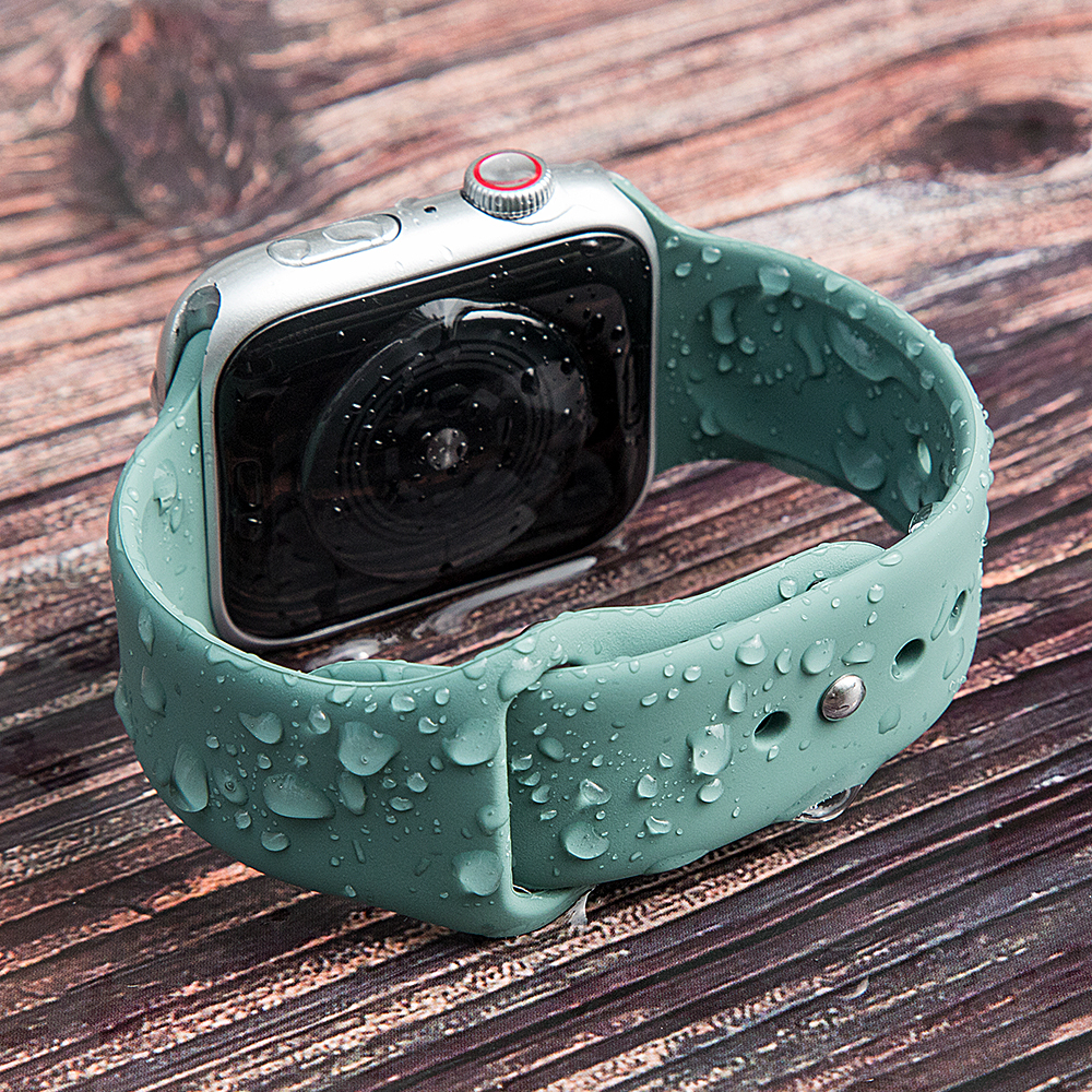 Watch Strap - Silicone, Size 42/44/45 Mm | Unisex, Available In Many Colors, Fashionable Charm & Luxury Style Options