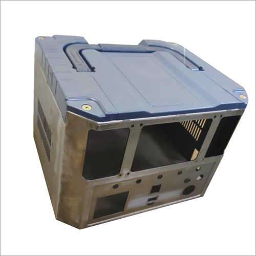 Plastic UPS Inverter Body - Plastic, Grey | Industrial Application, Power Coated Surface Finishing, High Durability and Quality Assurance