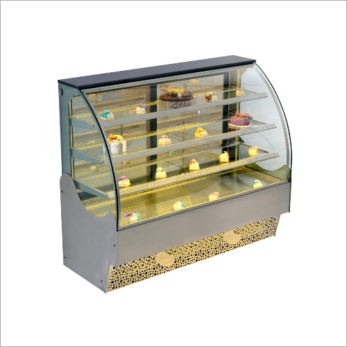 Silver Cake Display Counter