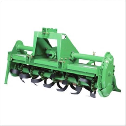 Rotary Tiller - Steel, 3-point Hitch | Curved Blades, Adjustable Tilling Depth, Durable Build, Easy Operation, Efficient Soil Preparation
