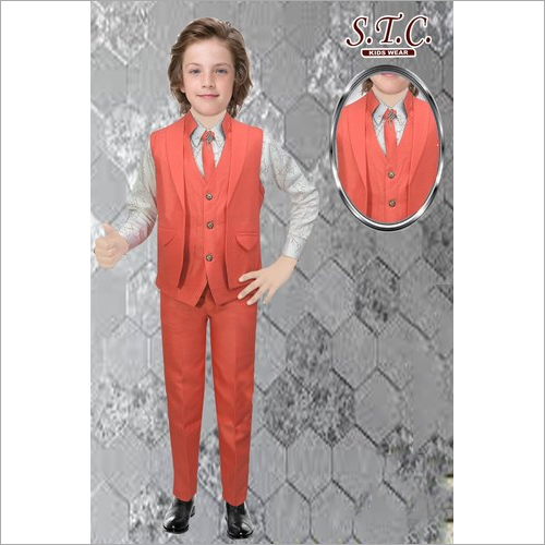 नो फेड फ्लोरोसेंट किड्स कोट सूट